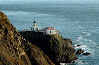 Lighthouse west of Golden Gate Bridge