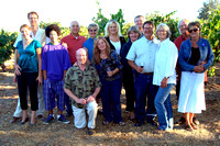 The group at Battaglini Estate Winery