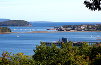 Another view of Bar Harbor, with the tide out.