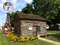 Early Log Cabin now at Plymouth County Iowa Historical Society