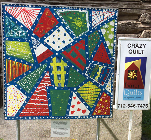 Crazy Quilt Pattern painting