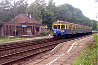 Jasiona, Poland, Train Station, near Obrowicz