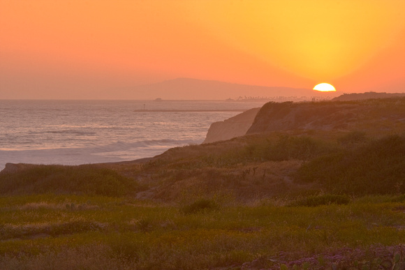 Crystal Cove State Park Sunset