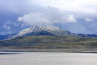 Antelope Island from the causeway onto the island
