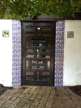 Door at Quinta Mazatlan.